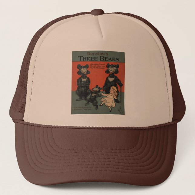 The Three Bears Trucker Hat (Front)