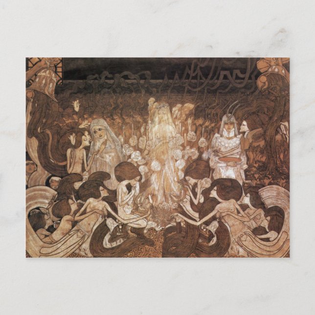 The Three Brides By Toorop Jan (Best Quality) Postcard (Front)