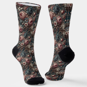 The Three Christ of Ypsilanti – Gothic Tapestry Socks