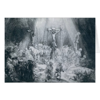 The Three Crosses Card
