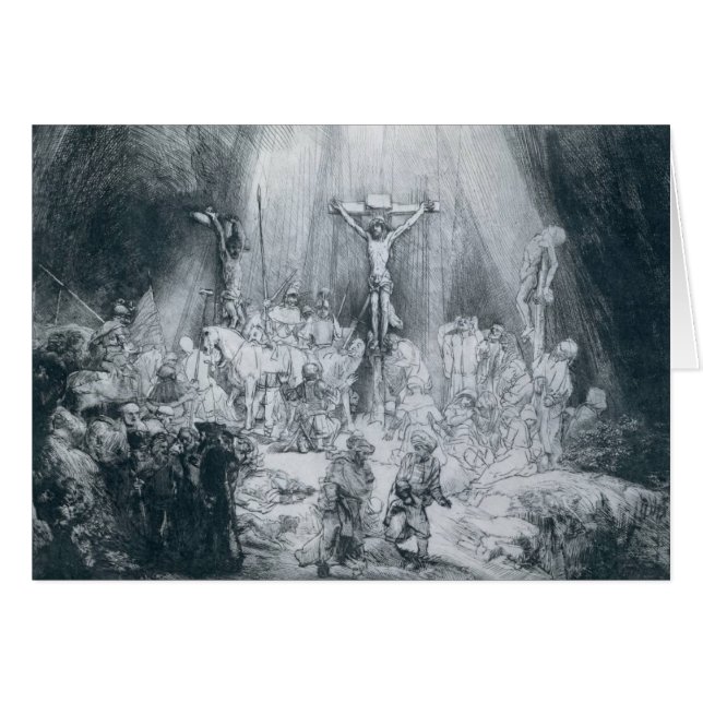 The Three Crosses Card (Front Horizontal)