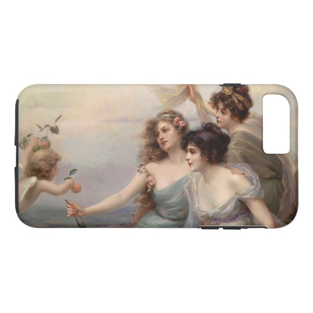 The Three Graces by Edouard Bisson Case-Mate iPhone Case (Back (Horizontal))