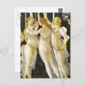The Three Graces by Sandro Botticelli Postcard (Front/Back)