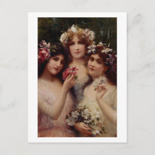 The Three Graces - Émile Vernon Postcard
