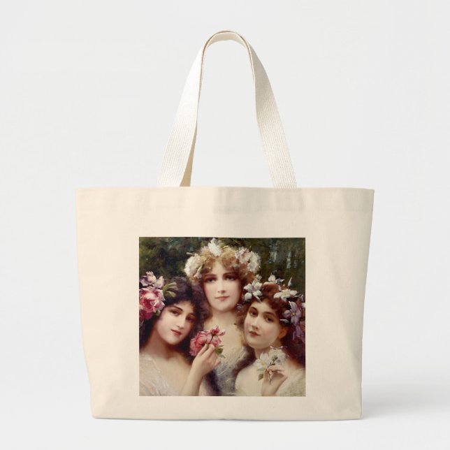 The Three Graces Large Tote Bag (Front)