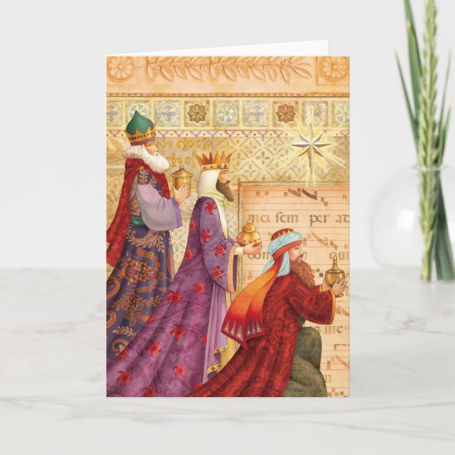The Three kings Holiday Card (Front)