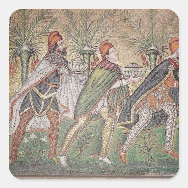 The Three Kings Square Sticker (Front)