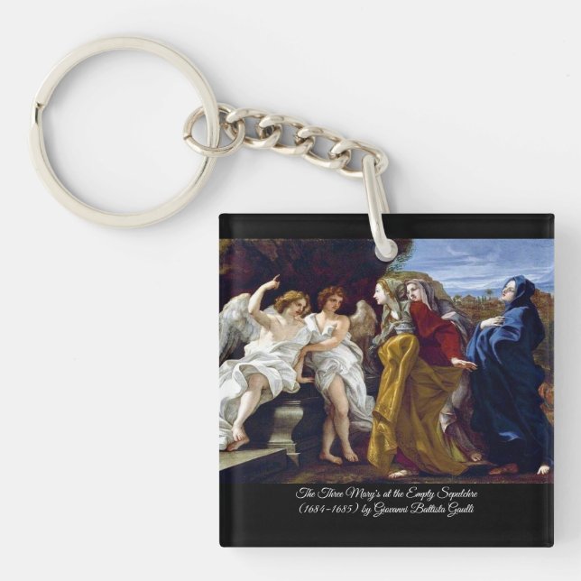 The Three Mary's Key Ring (Front)
