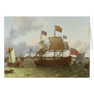 The Three-Master 'Britannia' in Rotterdam, 1698