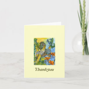 The Three Muskatiels Thank You Card