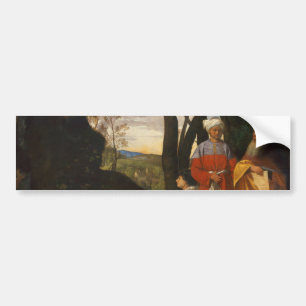 The Three Philosophers (Wise Men) (by Giorgione) Bumper Sticker
