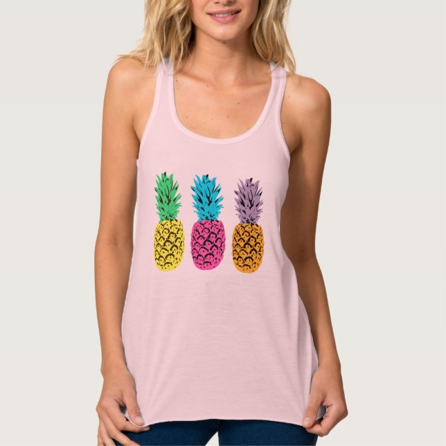 The Three Pineapples of the Apocalypse Singlet (Front)