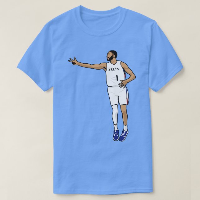 The three point mikal T-Shirt (Design Front)