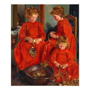 The Three Sisters by Leon Frederic Photo Print