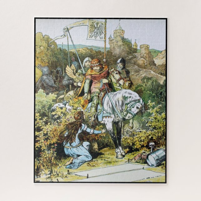 "The Three Sisters" ~ Fairy Tale ~ * ~ Jigsaw Puzzle (Vertical)