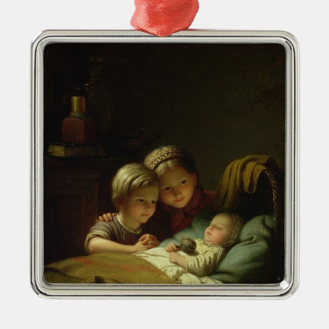 The Three Sisters Metal Tree Decoration (Front)