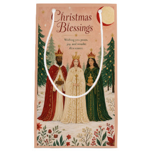 The Three Sovereigns of Solstice Small Gift Bag