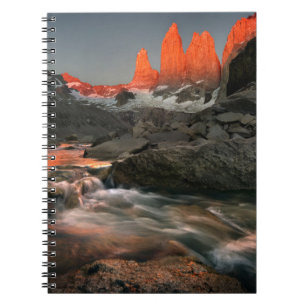 The Three Towers Spiral Notebook