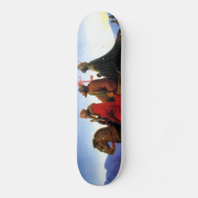 The Three Wisemen Skateboard (Front)