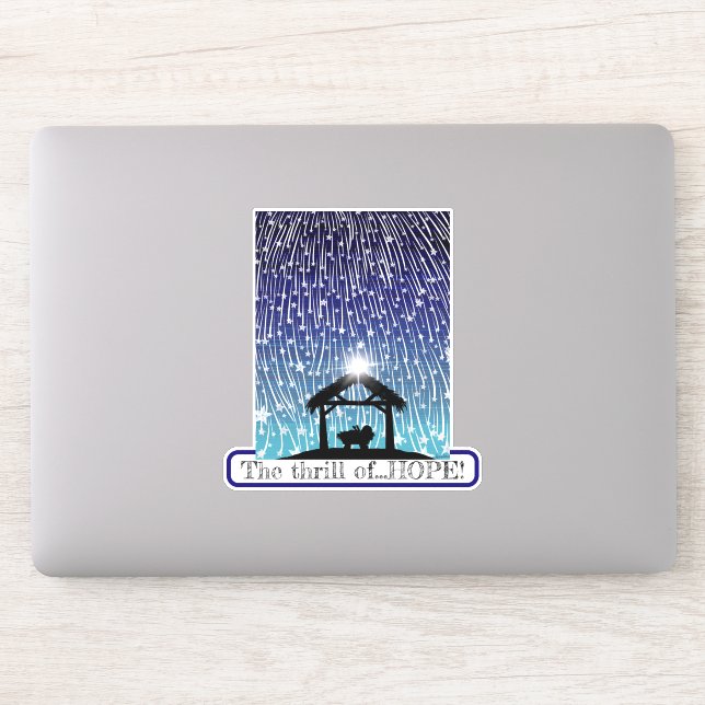 The thrill of HOPE falling stars nativity (Computer)