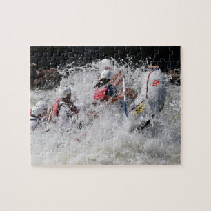 The Thrill of Whitewater Rafting 8 x 10 Jigsaw Puzzle