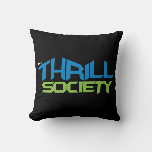 The Thrill Society Logo Cushion (Front)