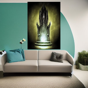 The throne AI Art Poster