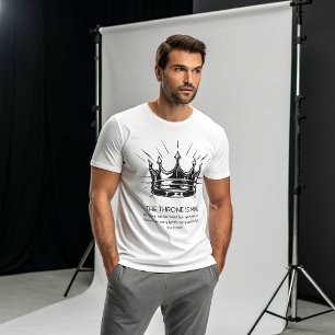 The Throne Is Mine Crown T-Shirt   Savage Alpha 