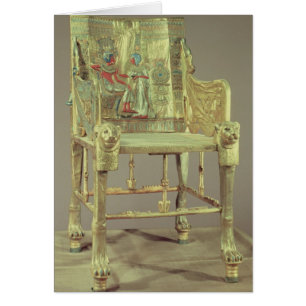 The throne of Tutankhamun  New Kingdom