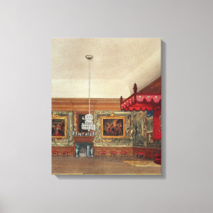 The Throne Room, Hampton Court Canvas Print