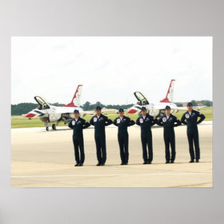 The "Thunderbirds". Poster