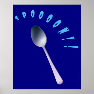 The Tick  Spoon  Poster