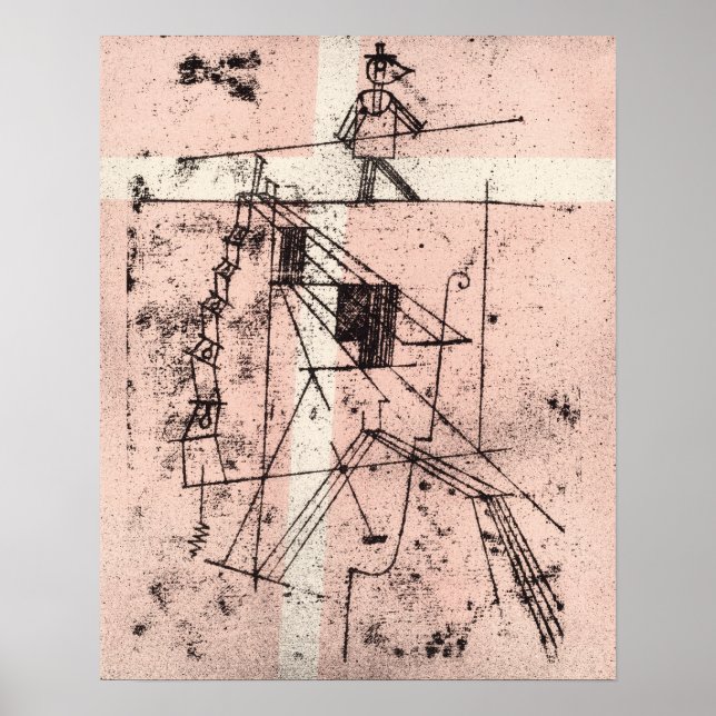 The Tight Rope Walker (Seiltänzer) (1923) by Paul  Poster (Front)