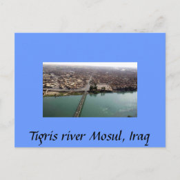 The Tigris River Mosul, Iraq Postcard