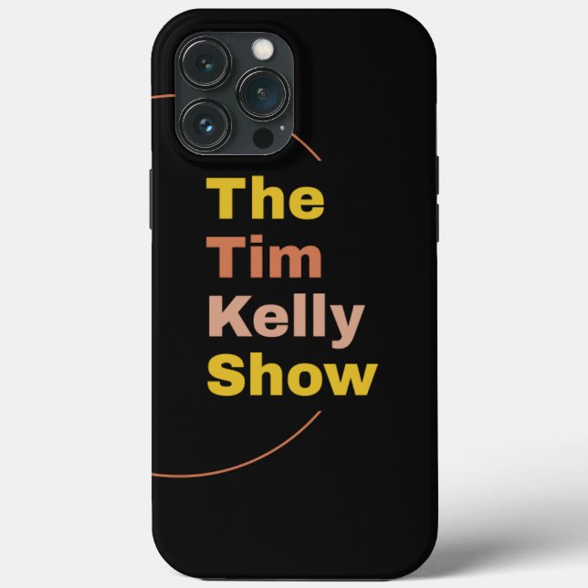The Tim Kelly Show Apple iphone case (Back)