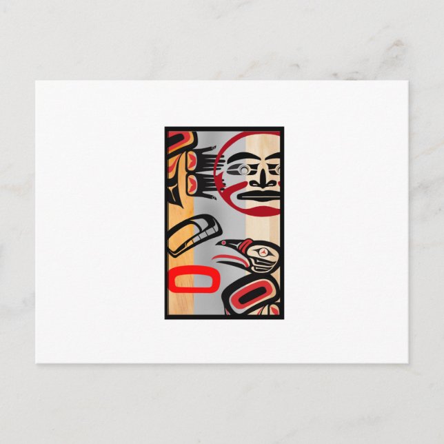 THE TIME CREATED POSTCARD (Front)