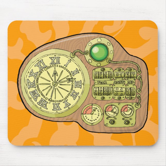 The Time Machine - H. G. Wells Mouse Pad (Front)