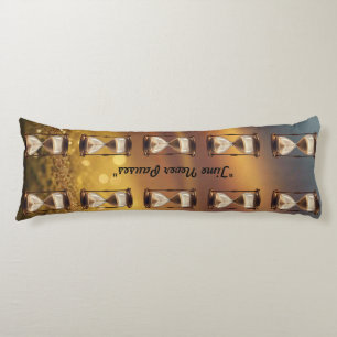 "The Timekeeper" Body Cushion