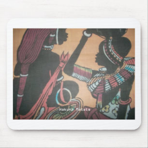 The Timeless Beauty of the Maasai Tradition Mouse Pad