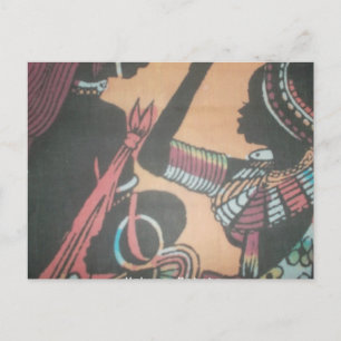 The Timeless Beauty of the Maasai Tradition Postcard