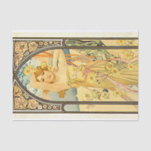 The Times of the Day, Brightness of Day by Mucha Tissue Paper