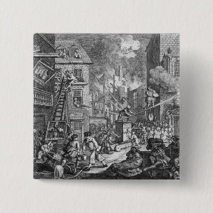 The Times, Plate I, 1762 15 Cm Square Badge