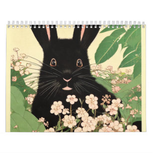 The Tiny Loveable Bunny Mini Lop Rabbit Calendar 