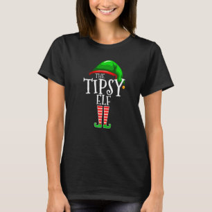 The Tipsy Elf Family Matching Group Christmas  Dru T-Shirt