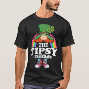 The Tipsy Leprechaun St Patricks Day Costume T-Shirt