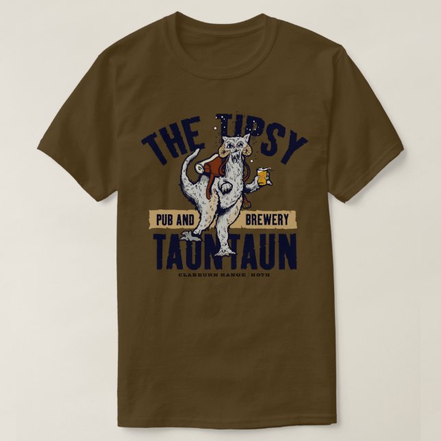 The Tipsy Tauntaun T-Shirt (Design Front)