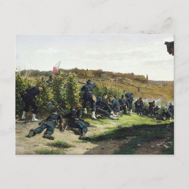 The Tirailleurs de la Seine Postcard (Front)