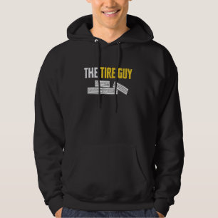 The Tire Guy Wheel Rims Change Mechanic Hoodie