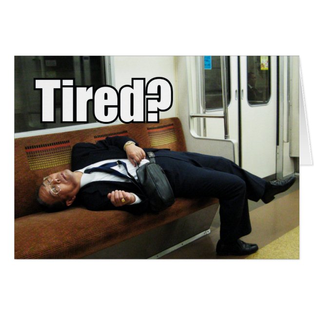 The Tired Salaryman (Front Horizontal)