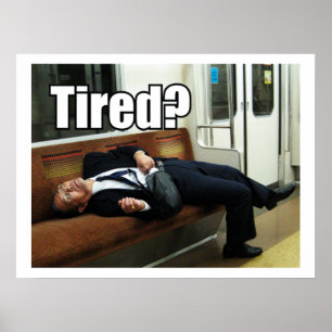 The Tired Salaryman Poster